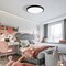 Round LED Ceiling Light Fixture Modern Flush Mount 36W 6500K Cool Daylight Energy Ideal for Office Kitchen Bedroom Living Room Bathroom Dining Room Hallway and Entryway